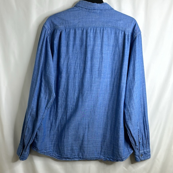 Eddie Bauer Long Sleeve Button Up Shirt Size: TXL - Picture 8 of 10